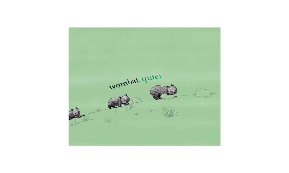 Wombat Big, Puggle Small Board Book