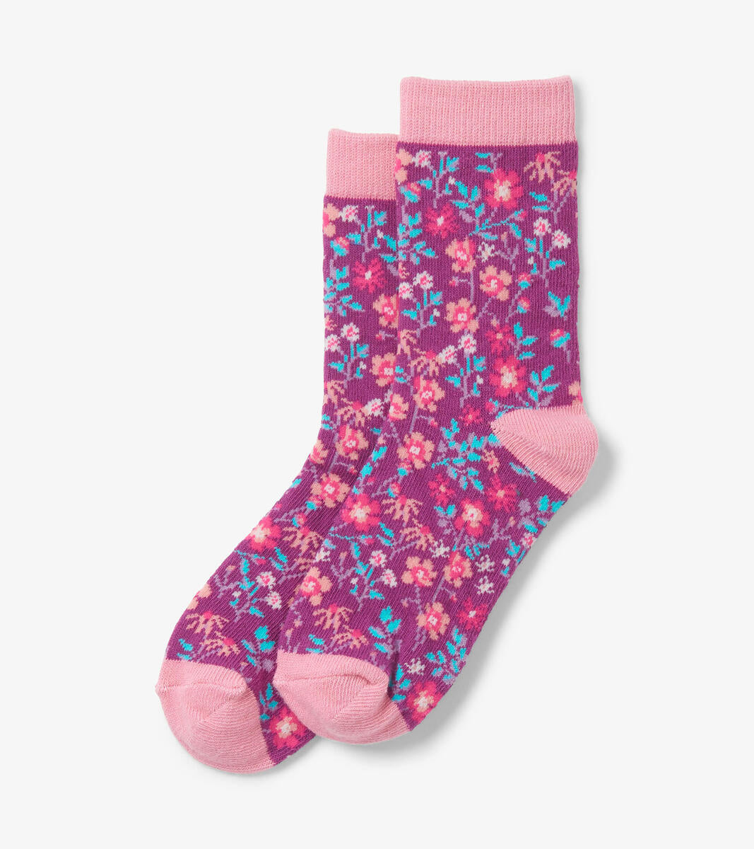 Hatley Kids Wild Flowers Crew Socks