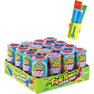 Myriad Triple POW Push Pop 34grams by Lottie's Lollies