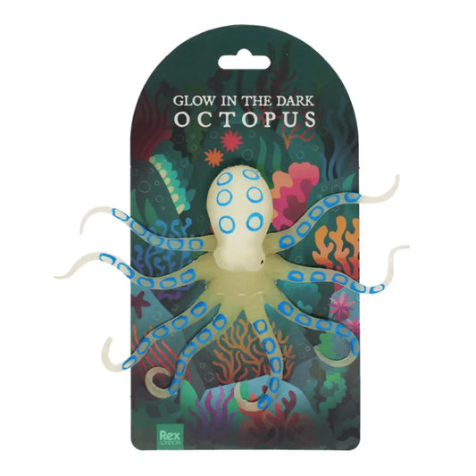 Glow in the Dark Squishy Toy -Octopus