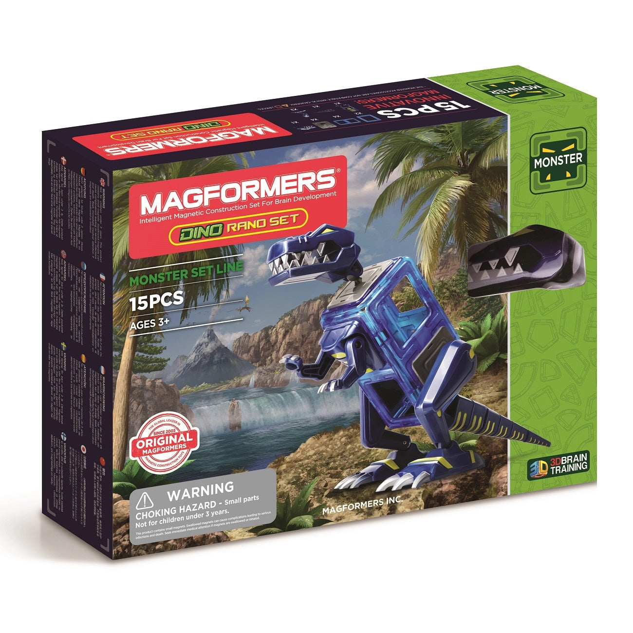 Dino Rano Set by Magformers