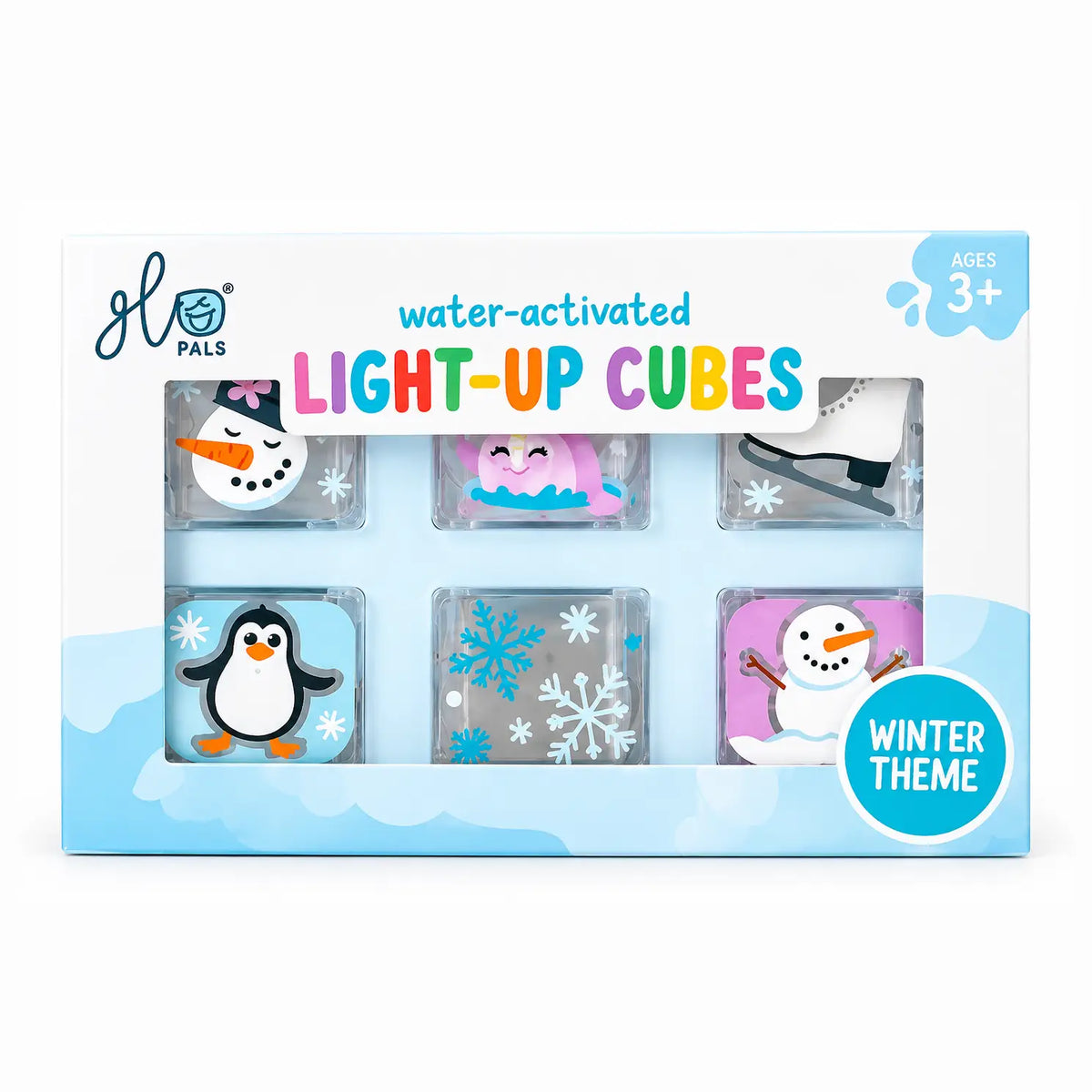 Winter Light-Up Cubes, 6-Pack by Jellystone Designs