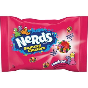 Nerds Gummy Clusters 35grams (Rainbow) by Lottie's Lollies