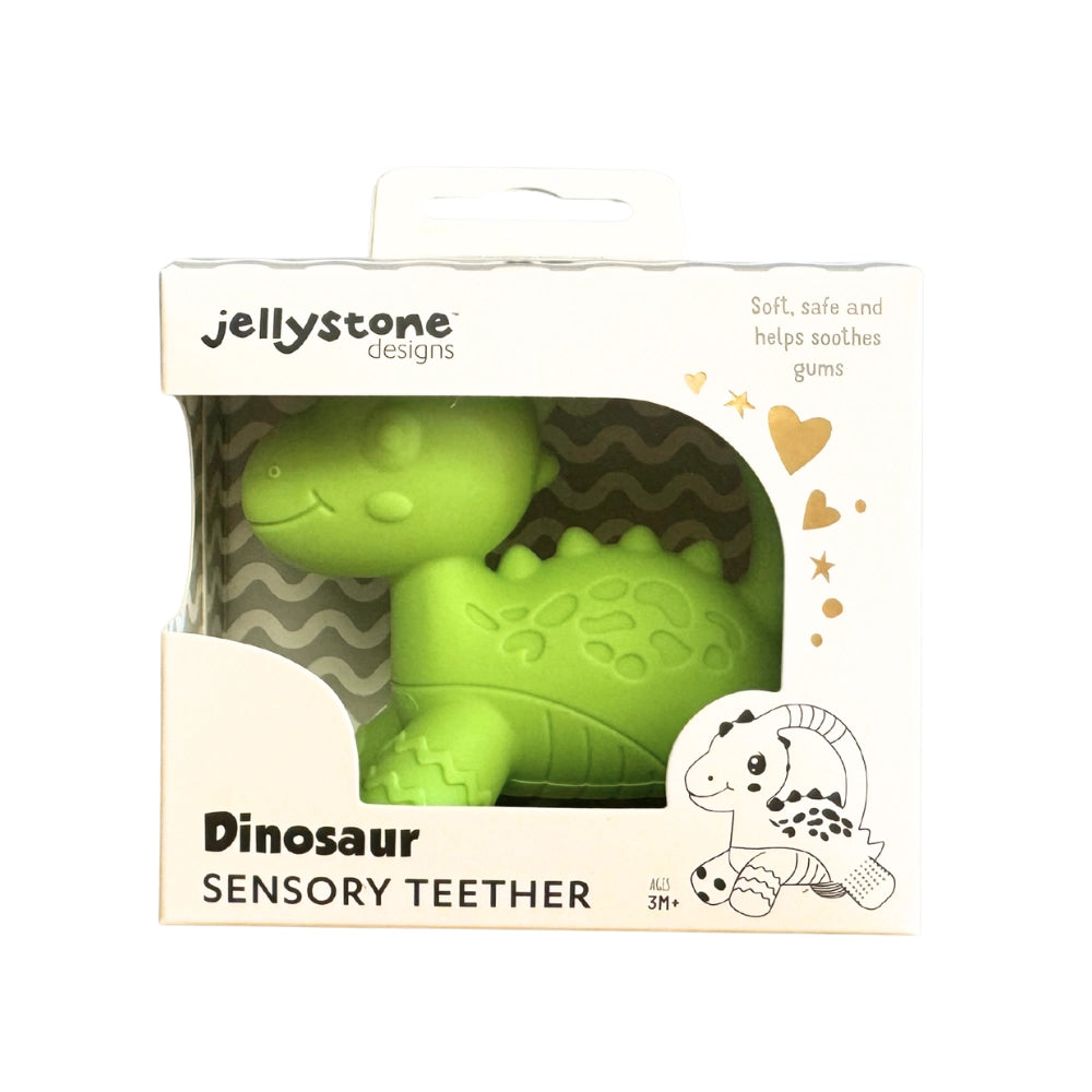 Dino Teether - Green by Jellystone Designs