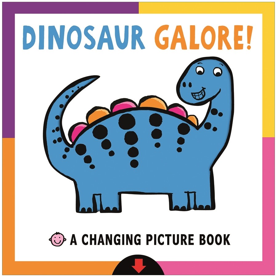 Dinosaur Galore: Colour Change Board Book by Roger Priddy