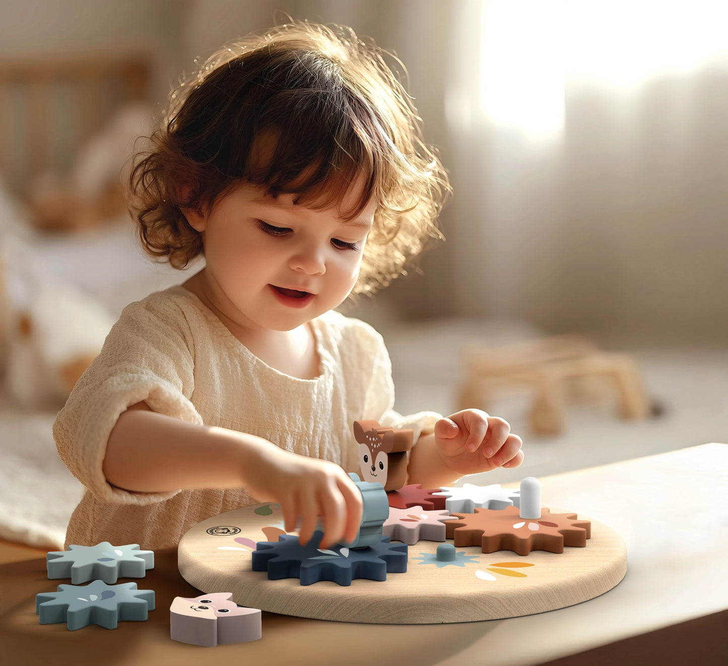 Wooden Gear Toy