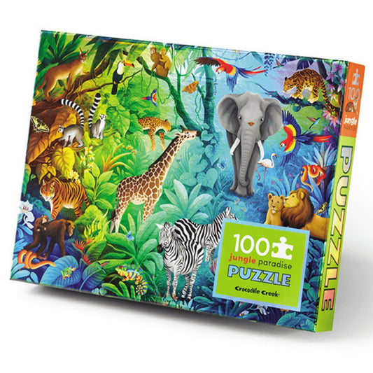 Holographic Puzzle 100 Pc - Jungle Paradise