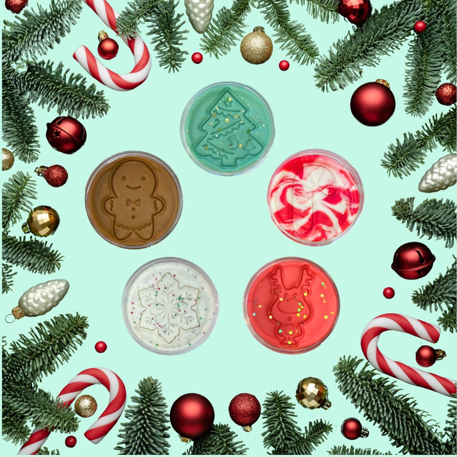 Gingerbread Playdough by Wild Dough Co.