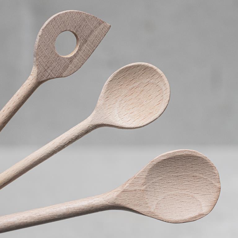 Children's Beechwood Cook Set - Nine Pieces