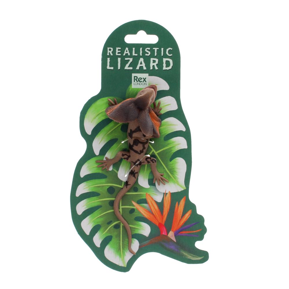 Rex London Realistic Toy - Frill Neck Lizard