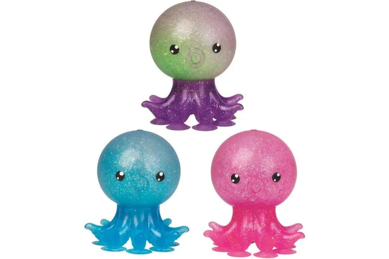 Smooshos Glitter Suckers Octopus