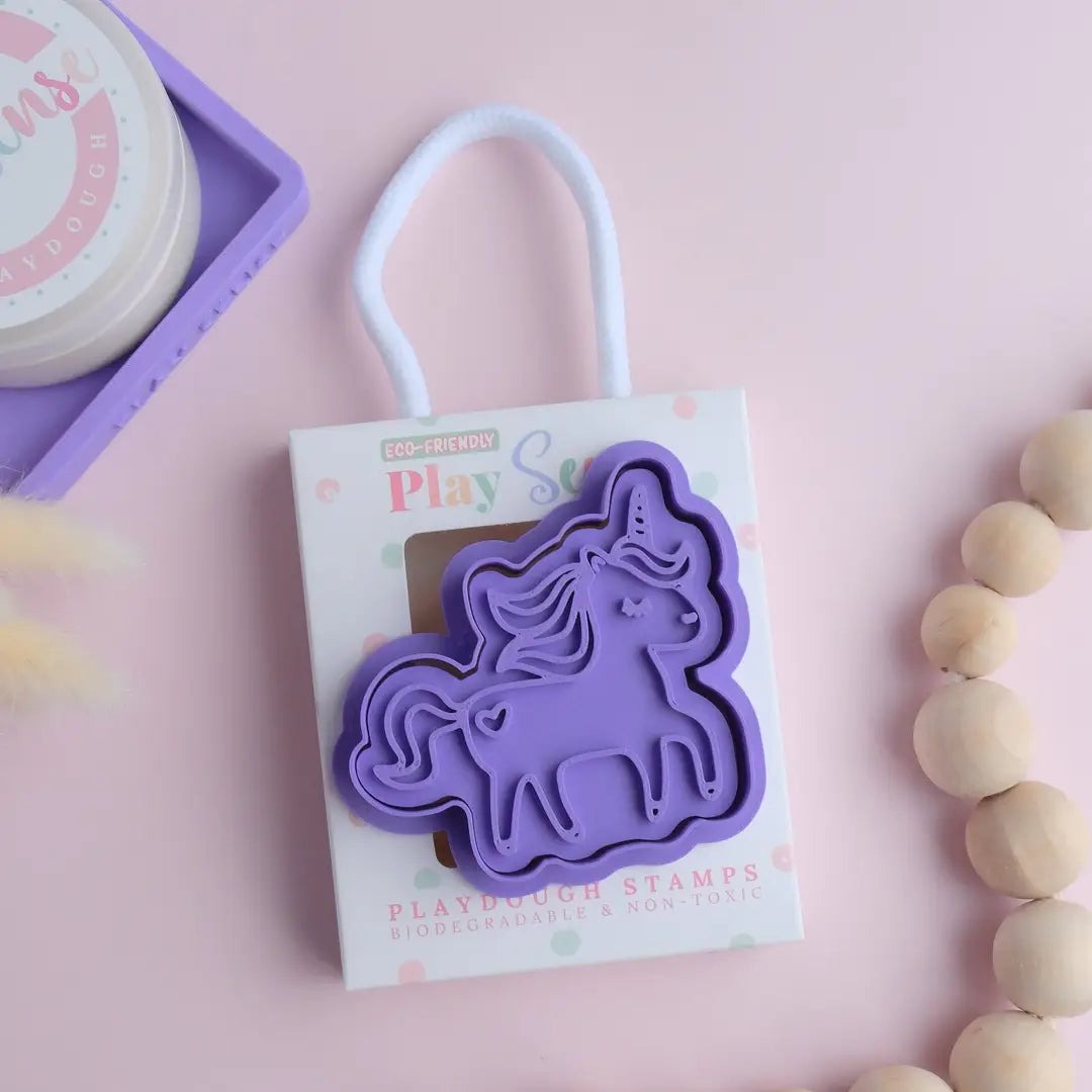 Eco Playdough Stamp - Unicorn