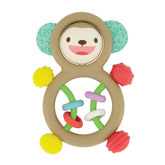 Busy Lil Sensory Rattle (Monkey)