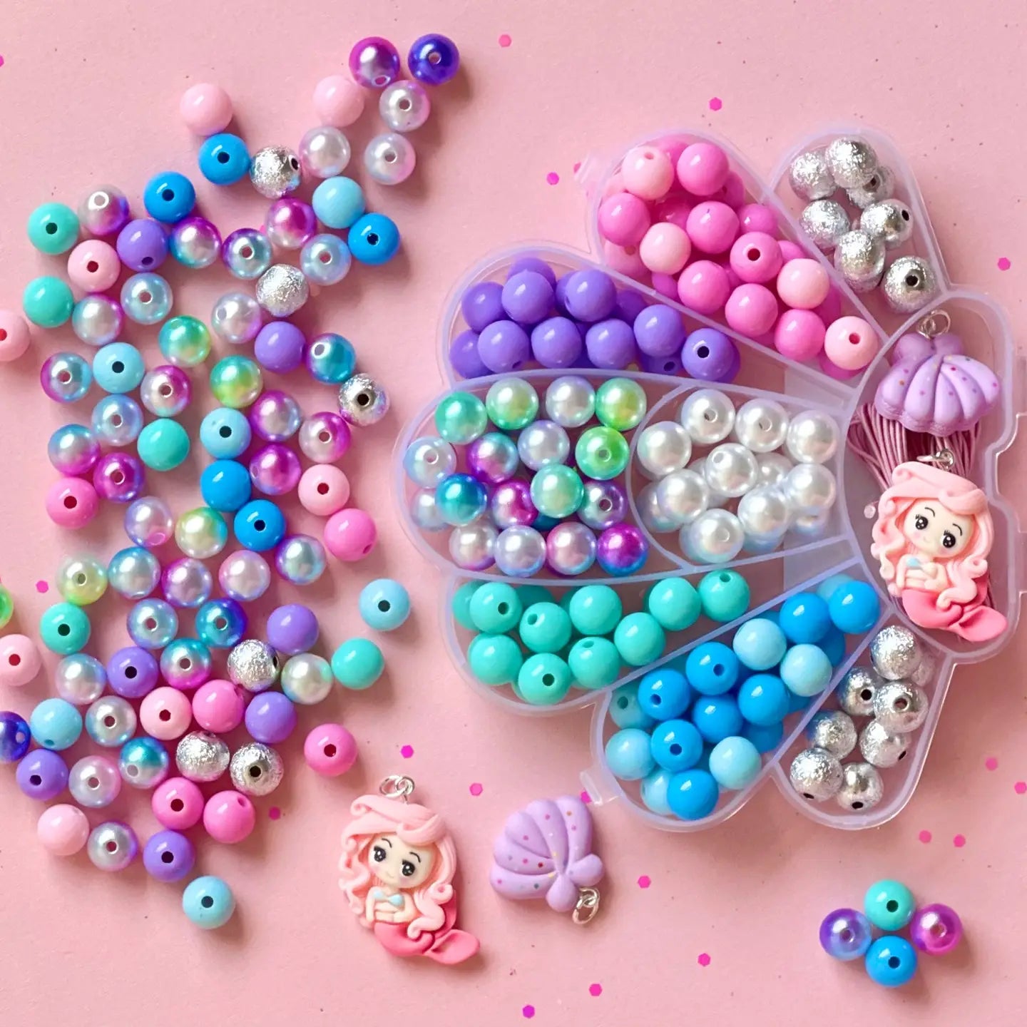 Jewellery Making Kit Seashell Shape by Sweet As Sugar jewellery