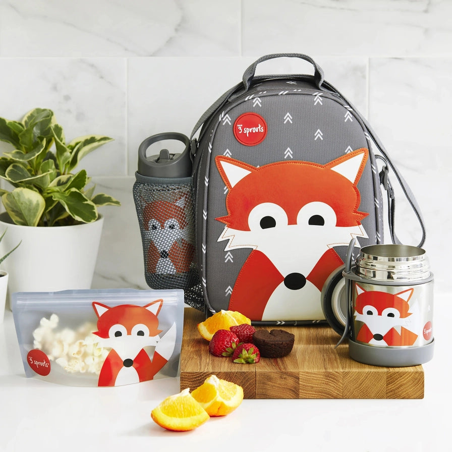 Fox Lunch Bag by 3 Sprouts