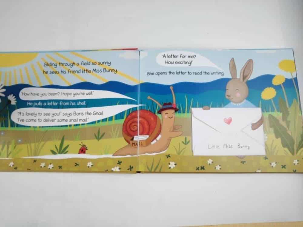 Snail Mail - A Book of Kindness Hardcover Book