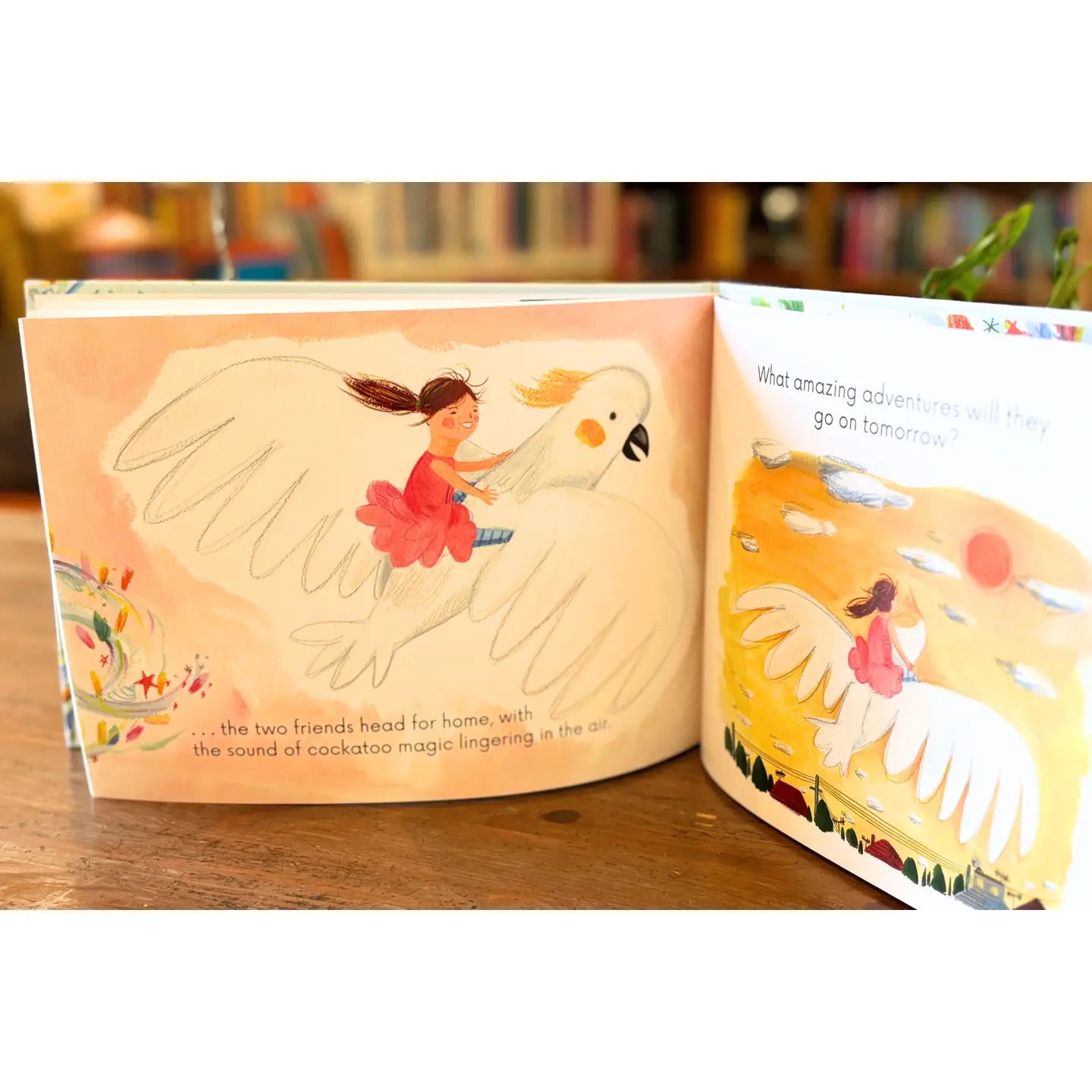 Cockatoo Magic Hardcover Book