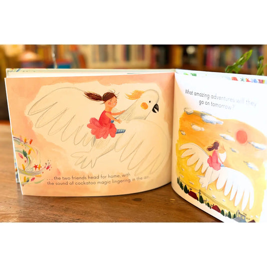 Cockatoo Magic Hardcover Book