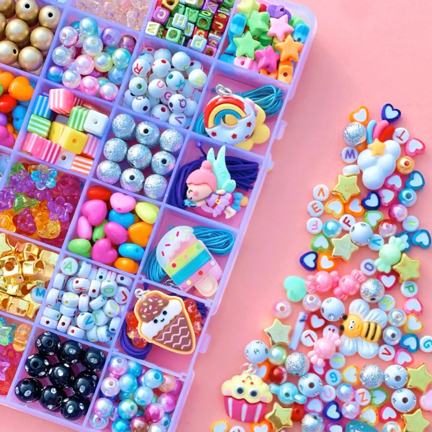 Jewellery Making Kit (Large) -  Shapes & Colours by Sweet As Sugar Jewellery