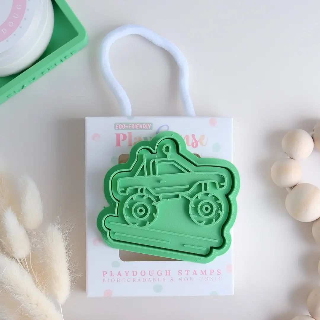 Eco Playdough Stamp - Monster Truck