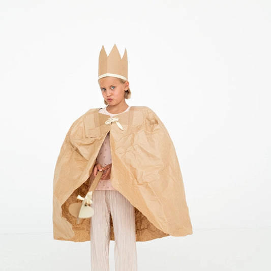 Cardboard DIY Costume - King/Queen