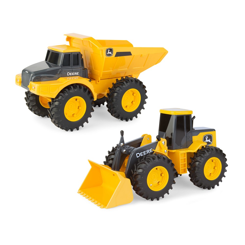 John Deere 28cm Dump Truck - Yellow