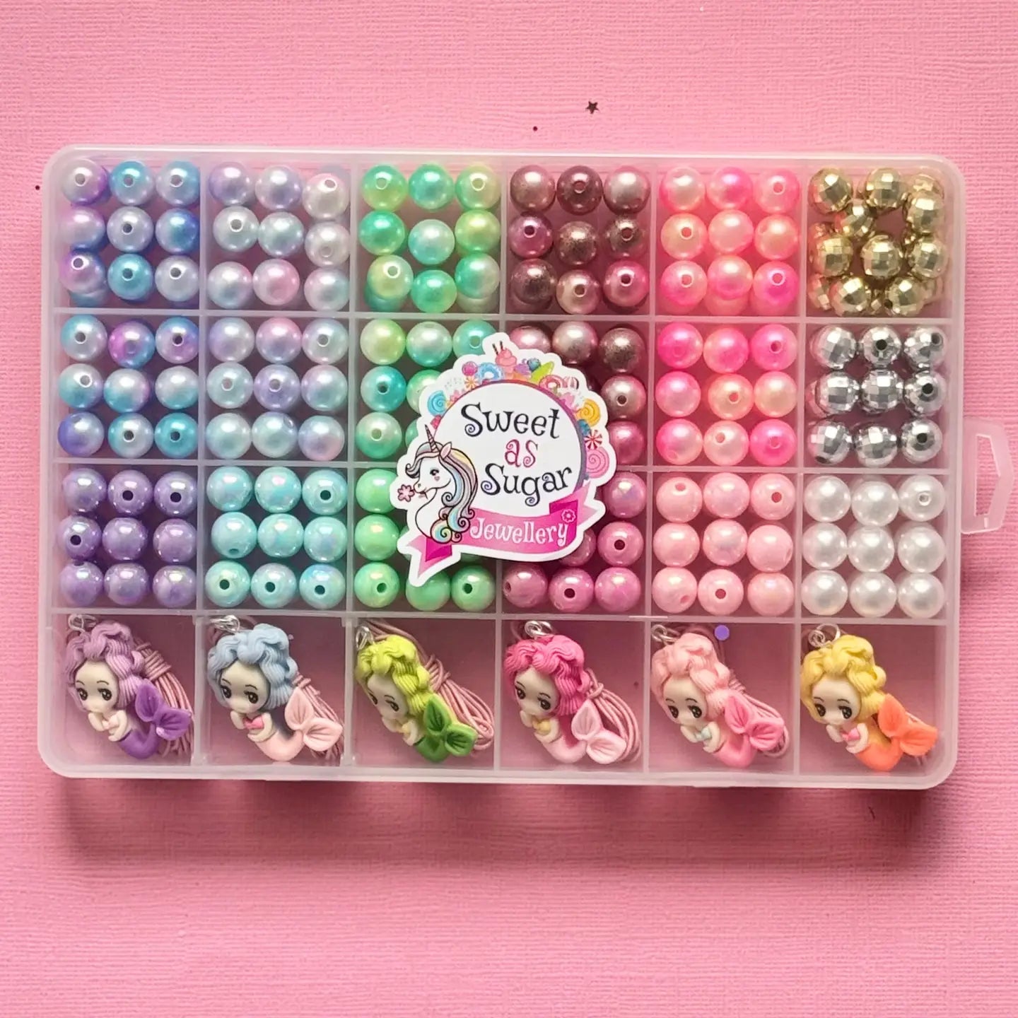 Jewellery Making Kit (Large) -  Mermaid by Sweet As Sugar Jewellery