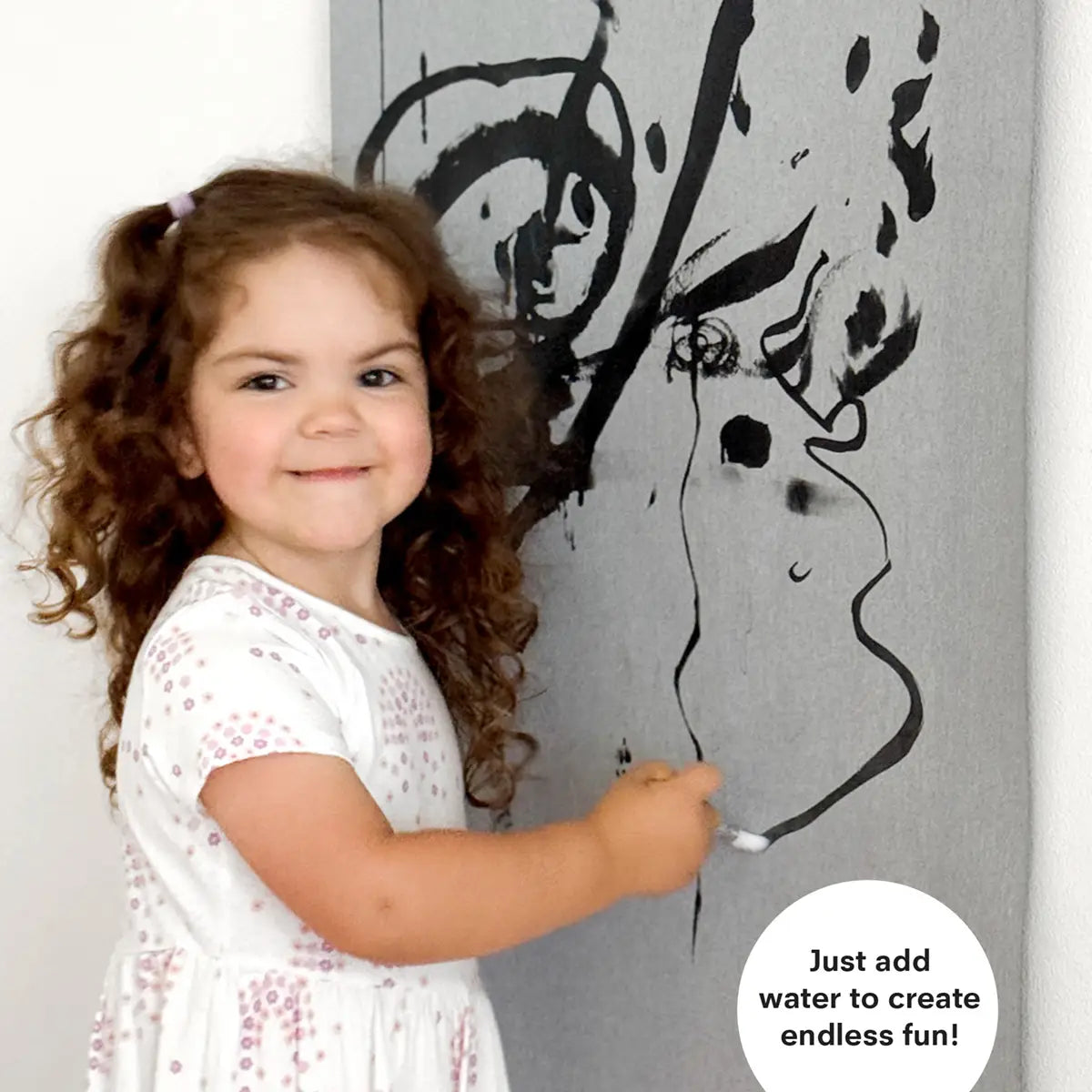 Kids Magic Water Poster - Reusable Mess-Free Painting With Water - Large
