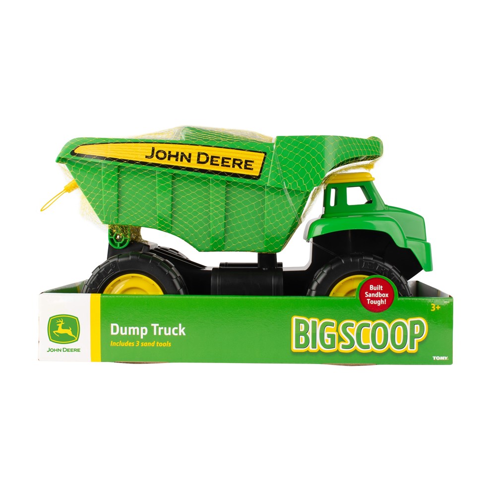 38cm John Deere Big Scoop Dump Truck with Sand Tools