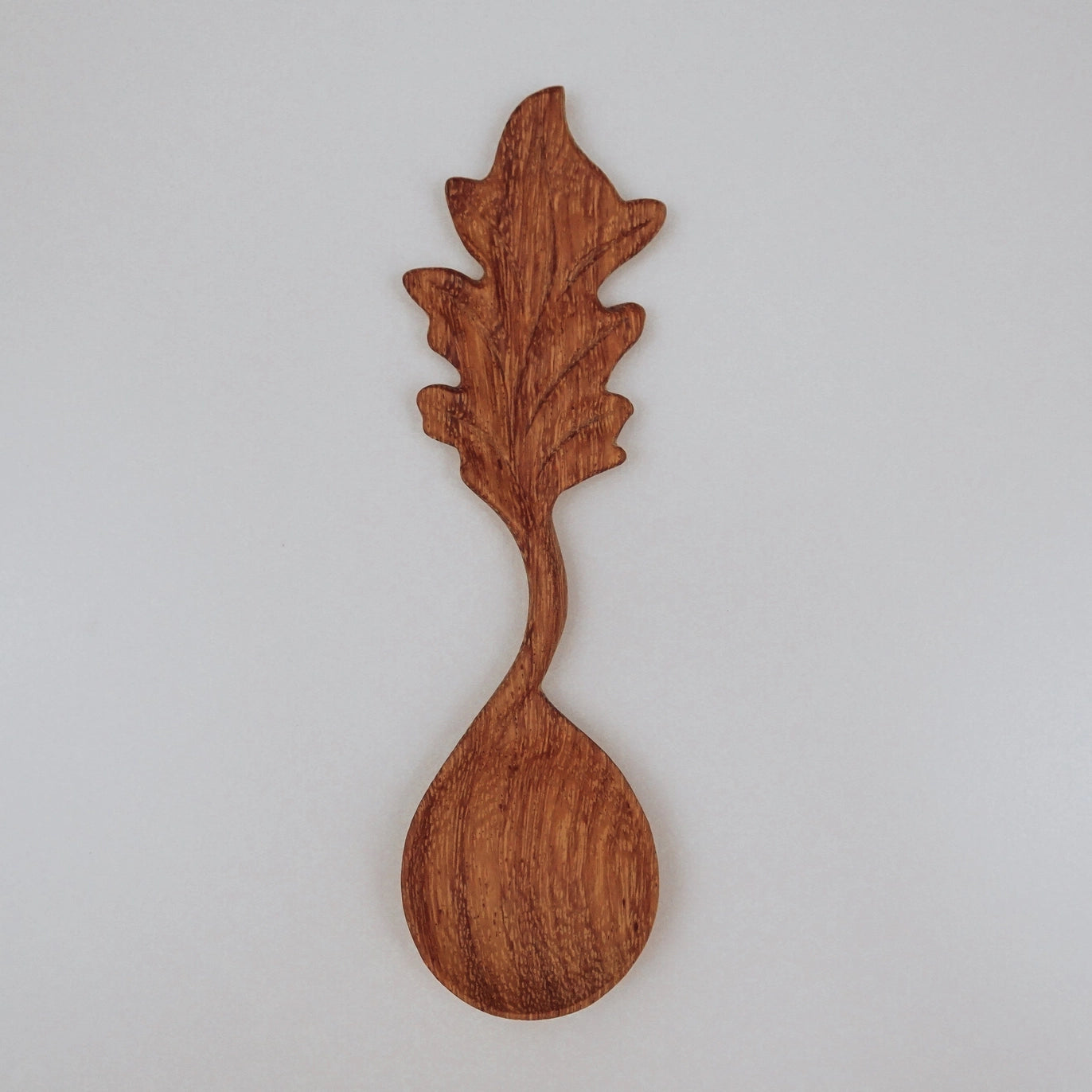 Wooden Handcrafted Leaf Spoon