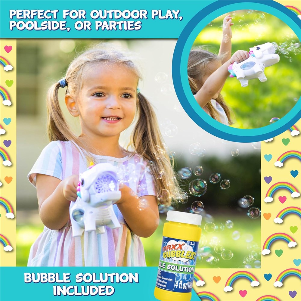 Maxx Bubbles - Handheld Unicorn Bubbler