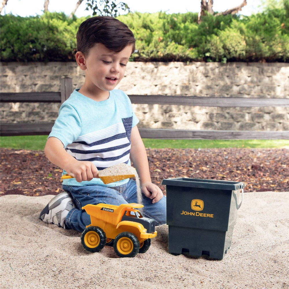 John Deere 15cm Sand Pit Bucket Set