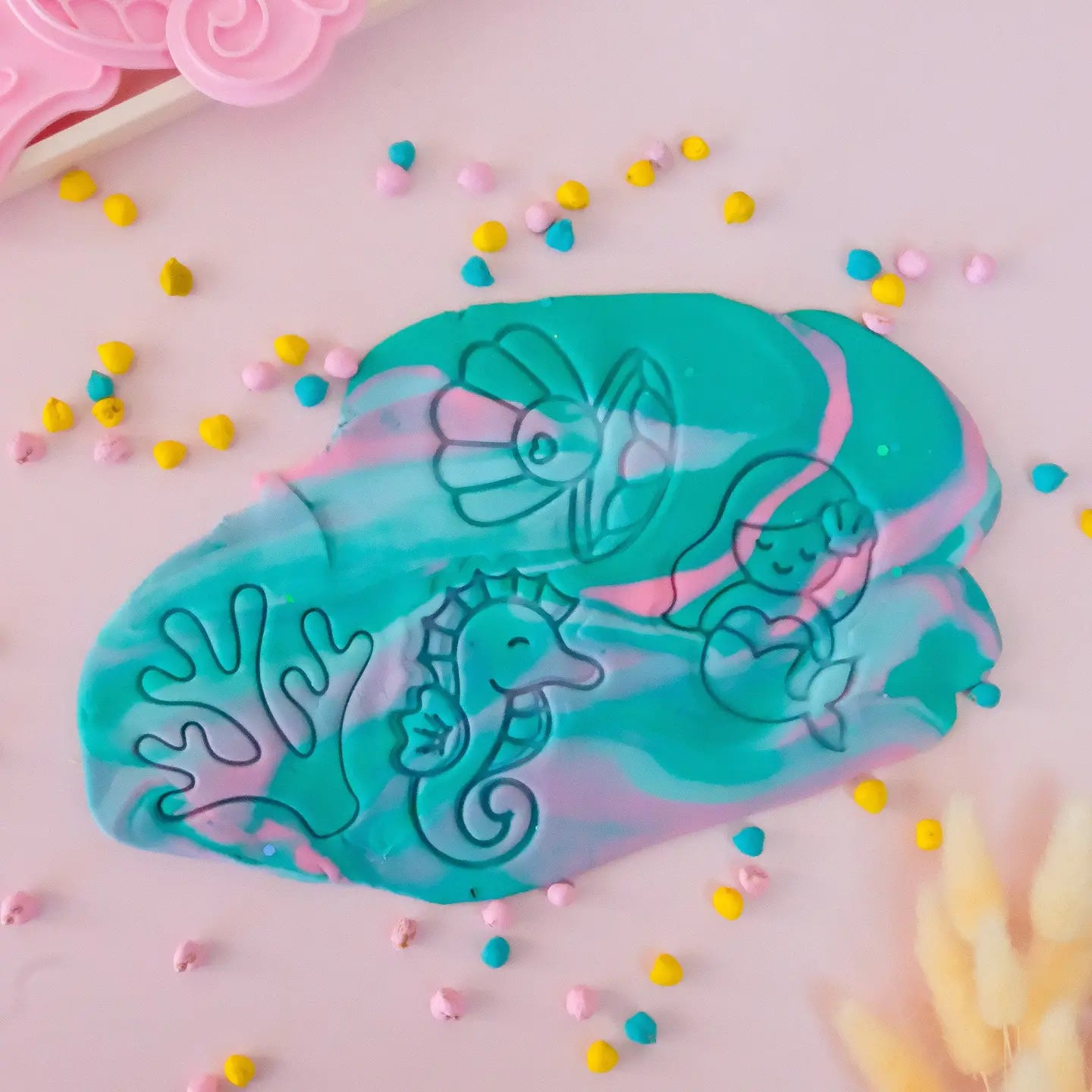 Eco Playdough Stamp - Mermaid