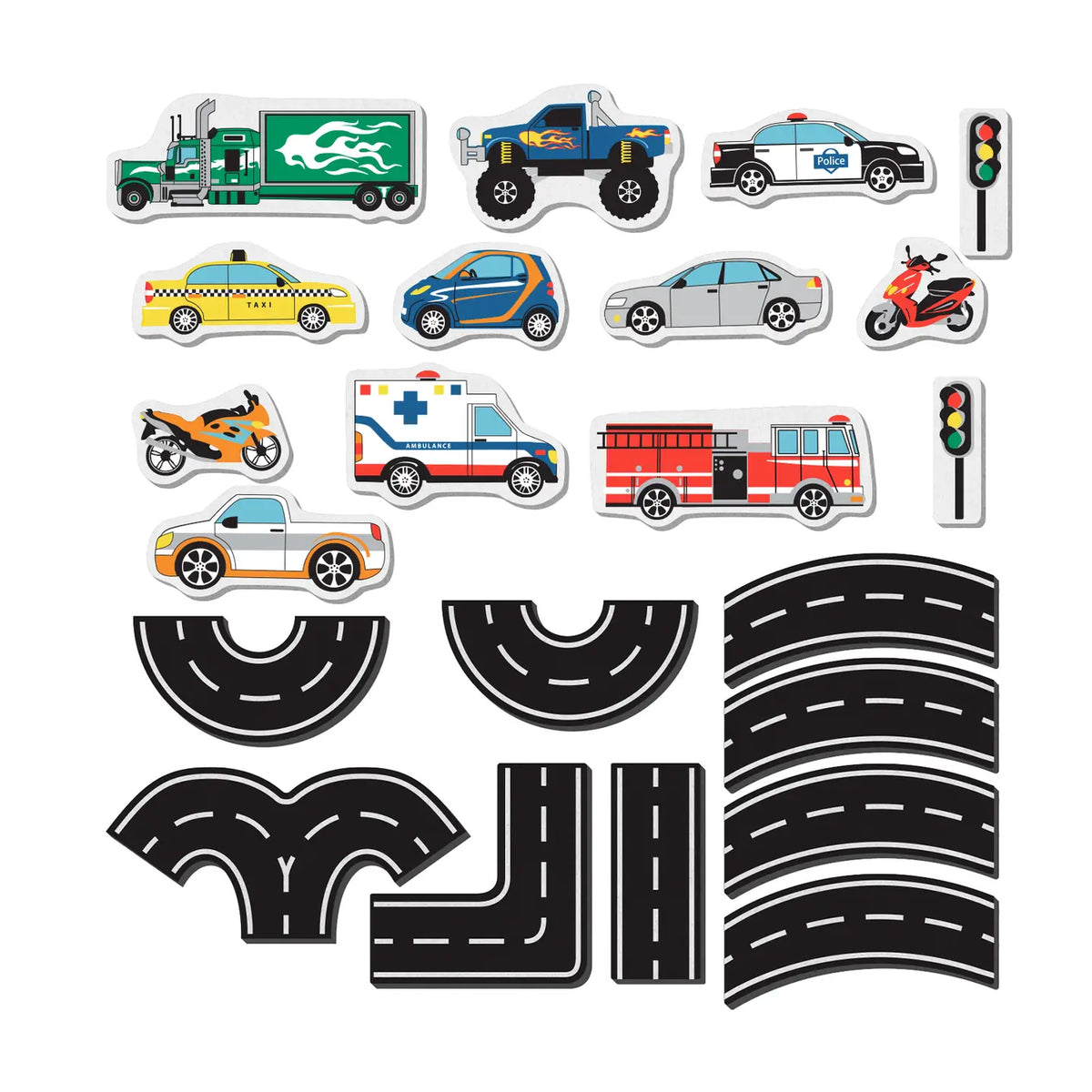 Tub Fun - Traffic Fun - Bath Toy
