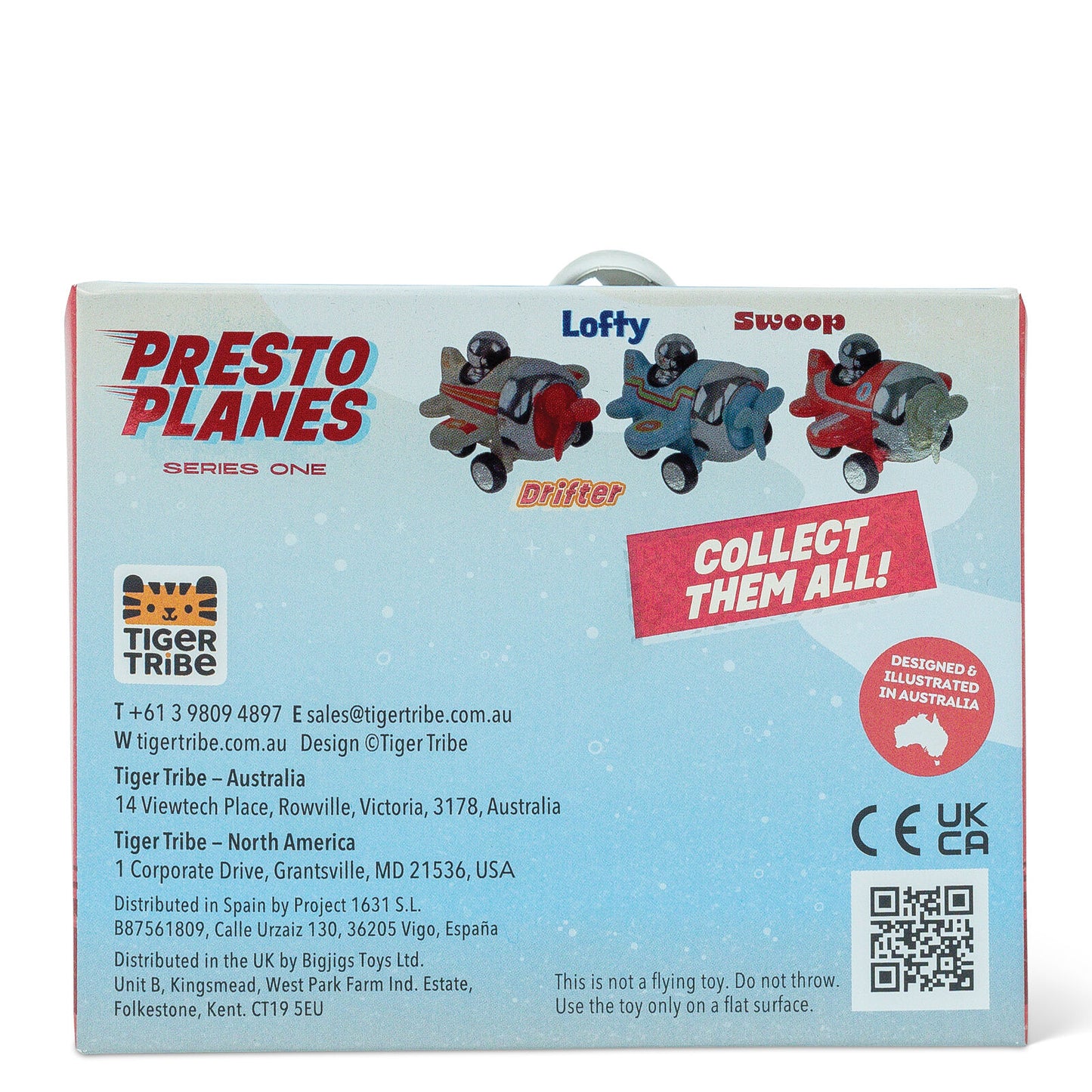Presto Planes - Swoop (Red)