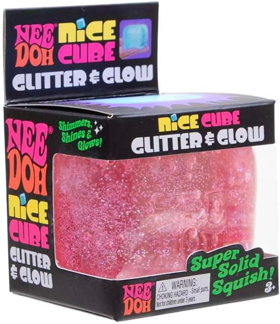 Schylling - Glitter & Glow Nice Cube Nee Doh