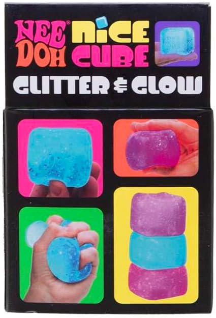 Schylling - Glitter & Glow Nice Cube Nee Doh