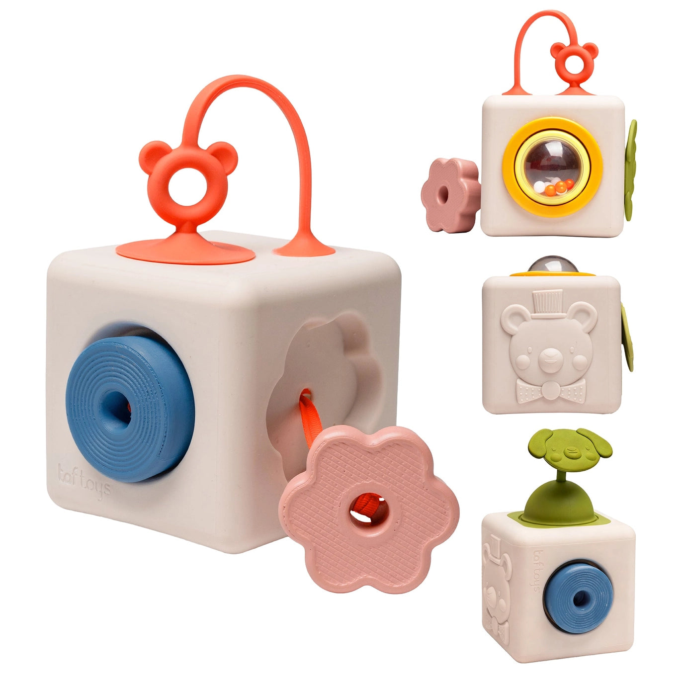 Peek & Play Silicone Cube