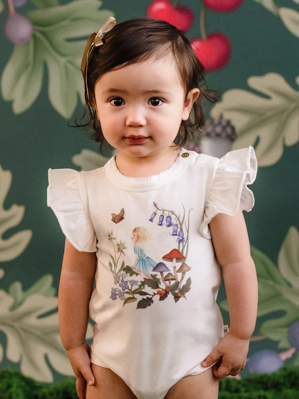 SALE Magic Faraway Tree Silky's Garden Bijou Bodysuit - Fairy White by Fleur Harris