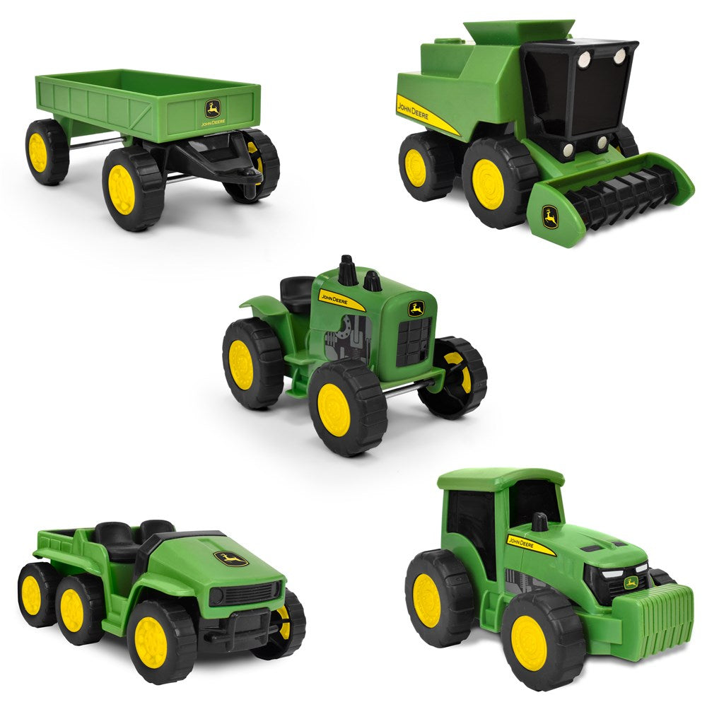 John Deere Micro Farm Vehicles - Pack of Five