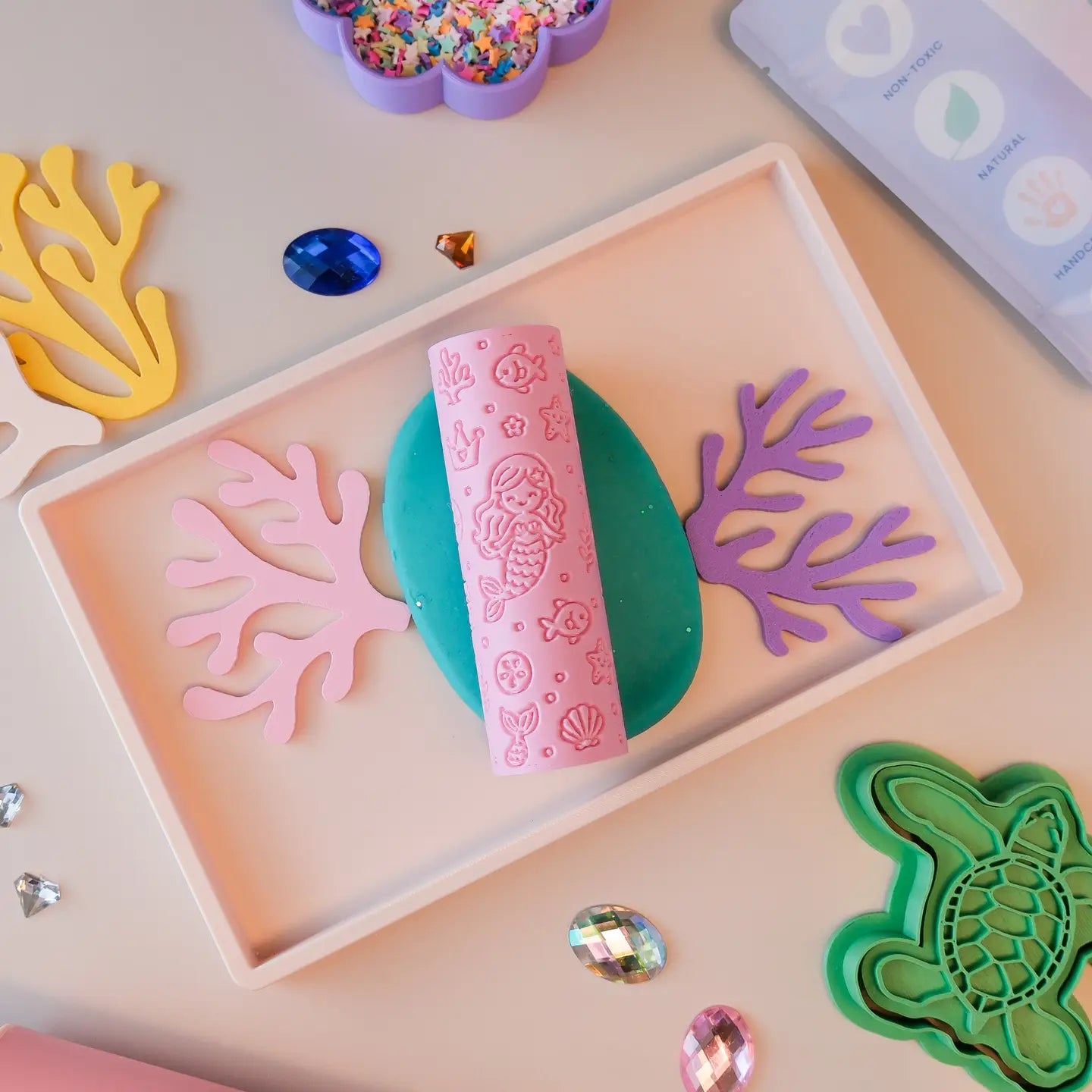 Eco Textured Roller - Mermaid