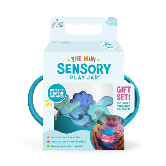 Mini Sensory Play Jar® Gift Set - Blue Lagoon by Jellystone Designs