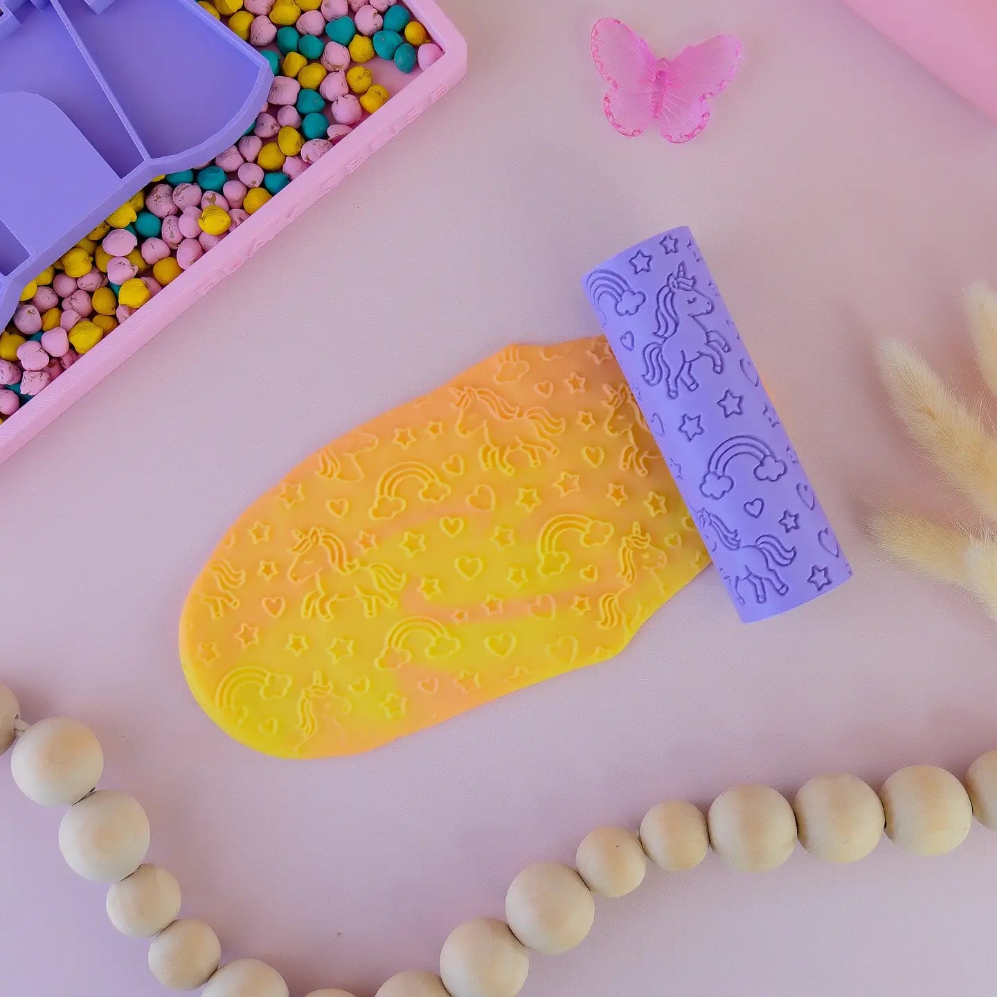 Eco Textured Roller - Unicorn