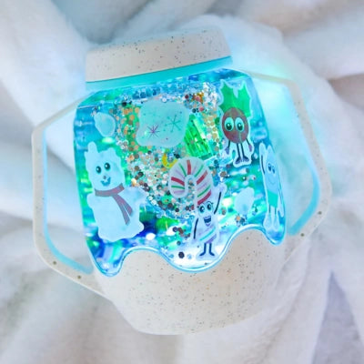 Diy Sensory Jar Gift Set - Sensory Snowglobe by Jellystone Designs