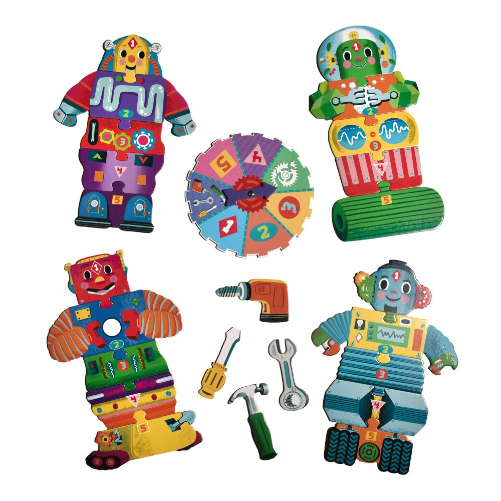 Eeboo Game - Build A Robot