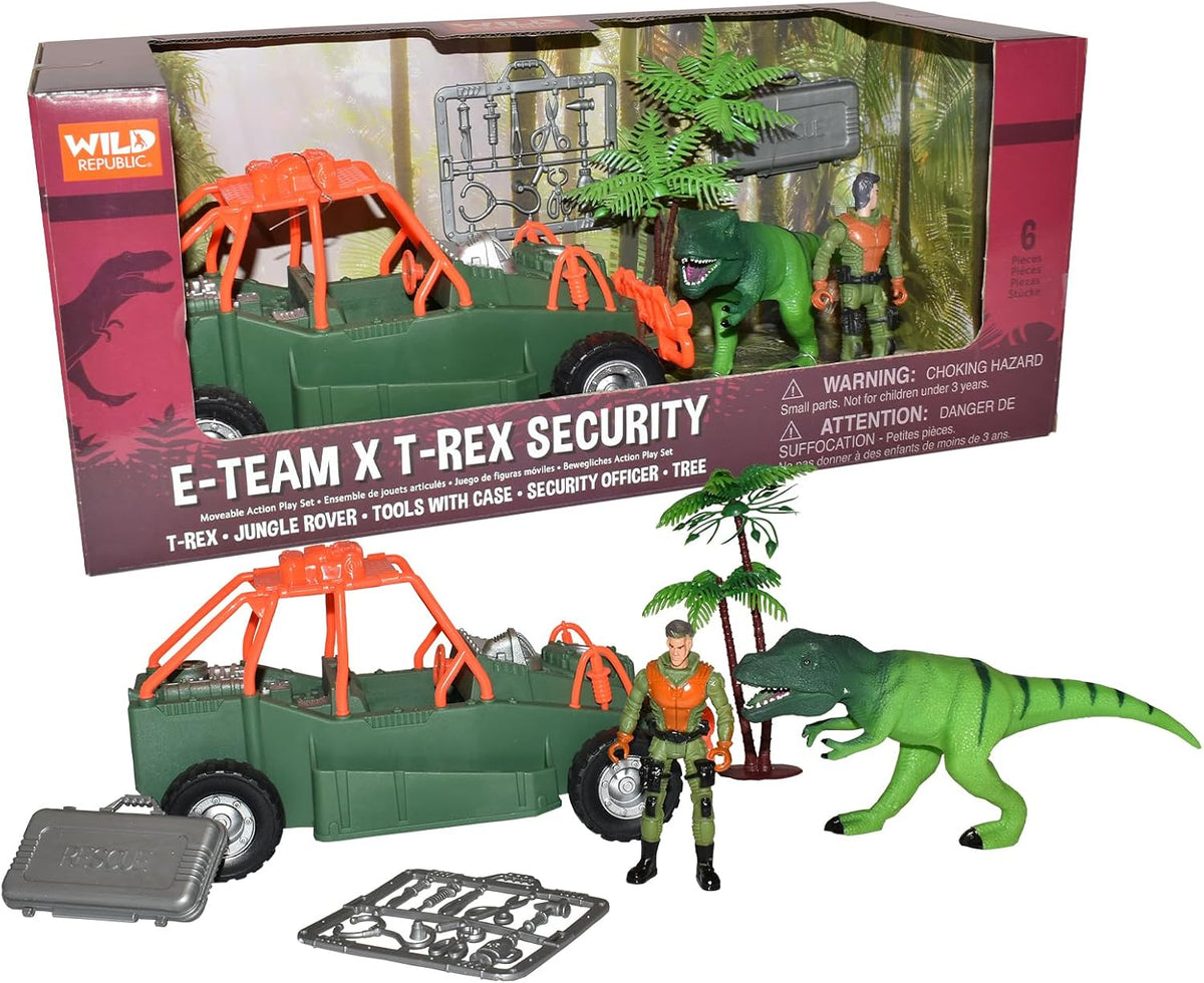 E-Team X T-Rex Playset by Wild Republic