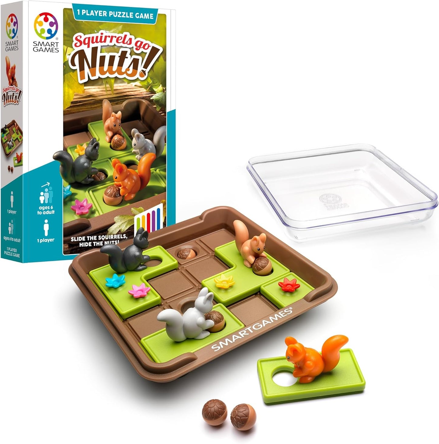 Smart Games - Squirrels Go Nuts Puzzle Game