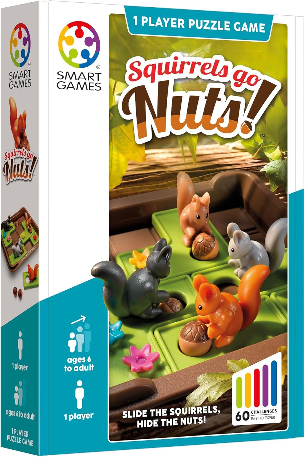 Smart Games - Squirrels Go Nuts Puzzle Game