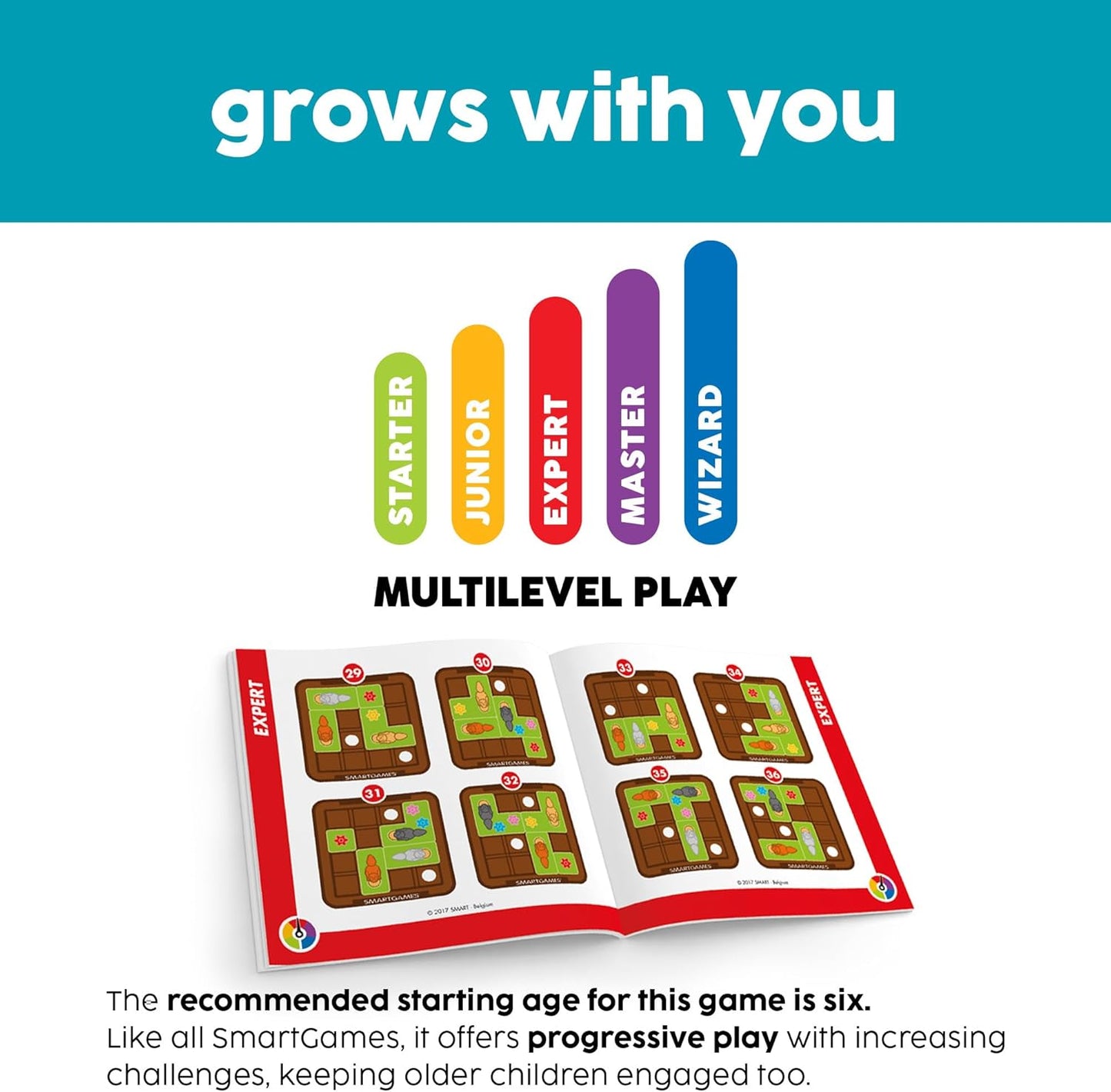 Smart Games - Squirrels Go Nuts Puzzle Game