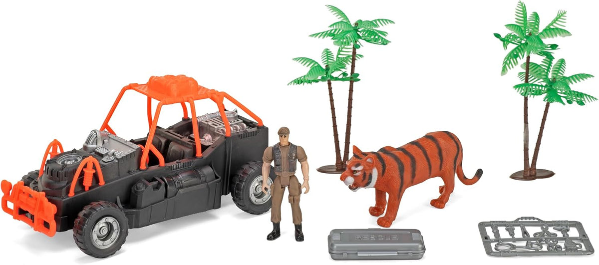 E-Team X Set Tiger Rescue by Wild Republic